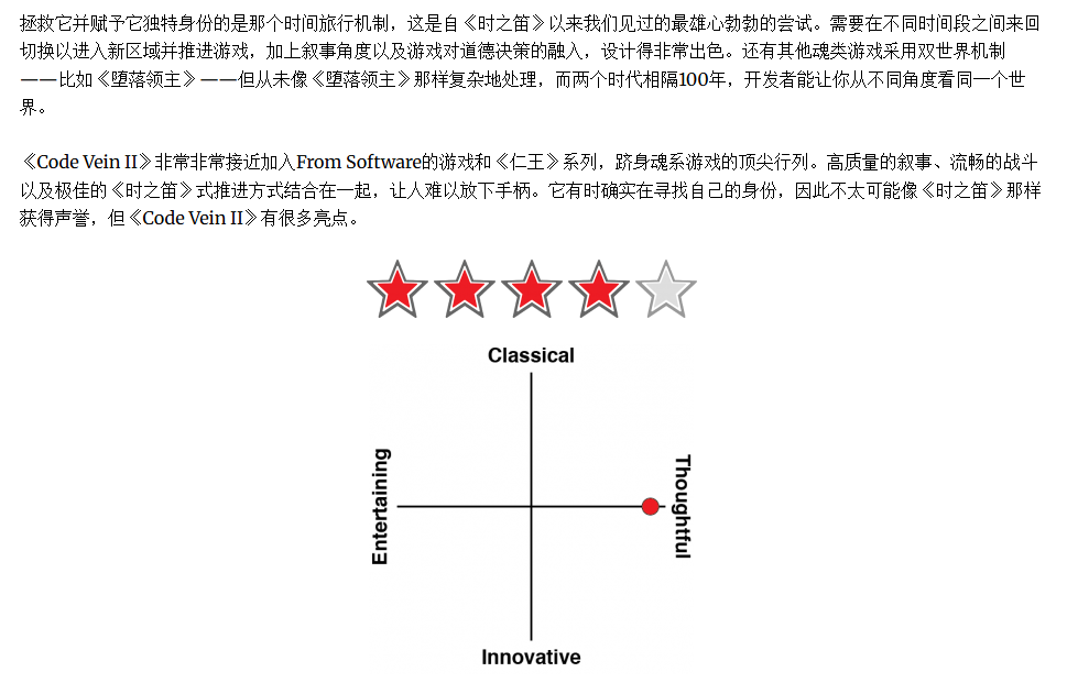 《噬血代码2》满分评测出乌龙 官网竟只给了80分！
