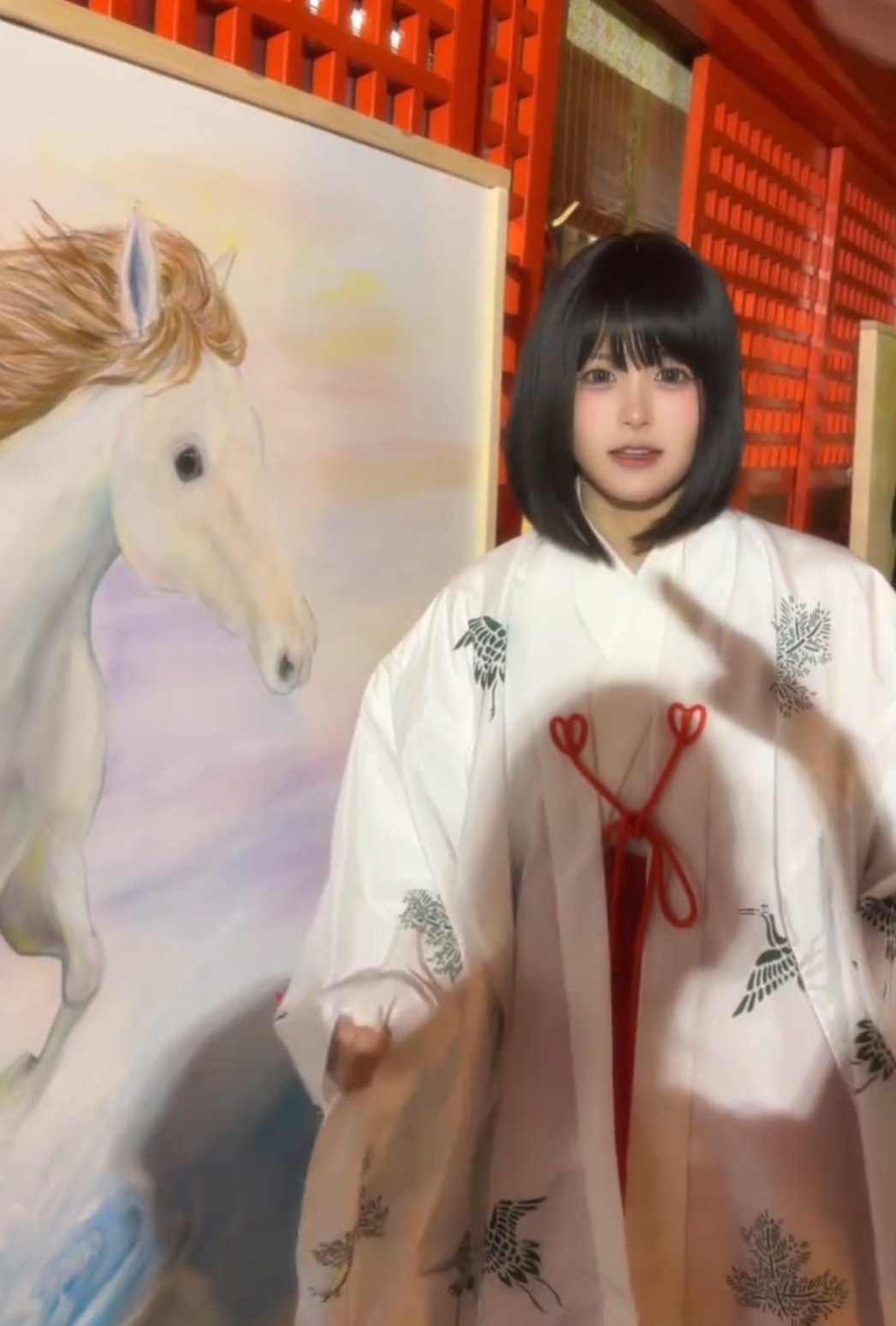 《寂静岭f》角色咲子脸模本人现实中竟也是可爱巫女