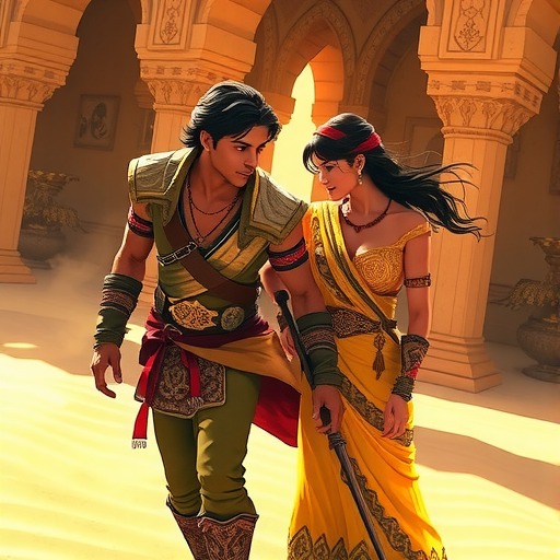 《波斯王子：时之砂》重制版王子和公主新形