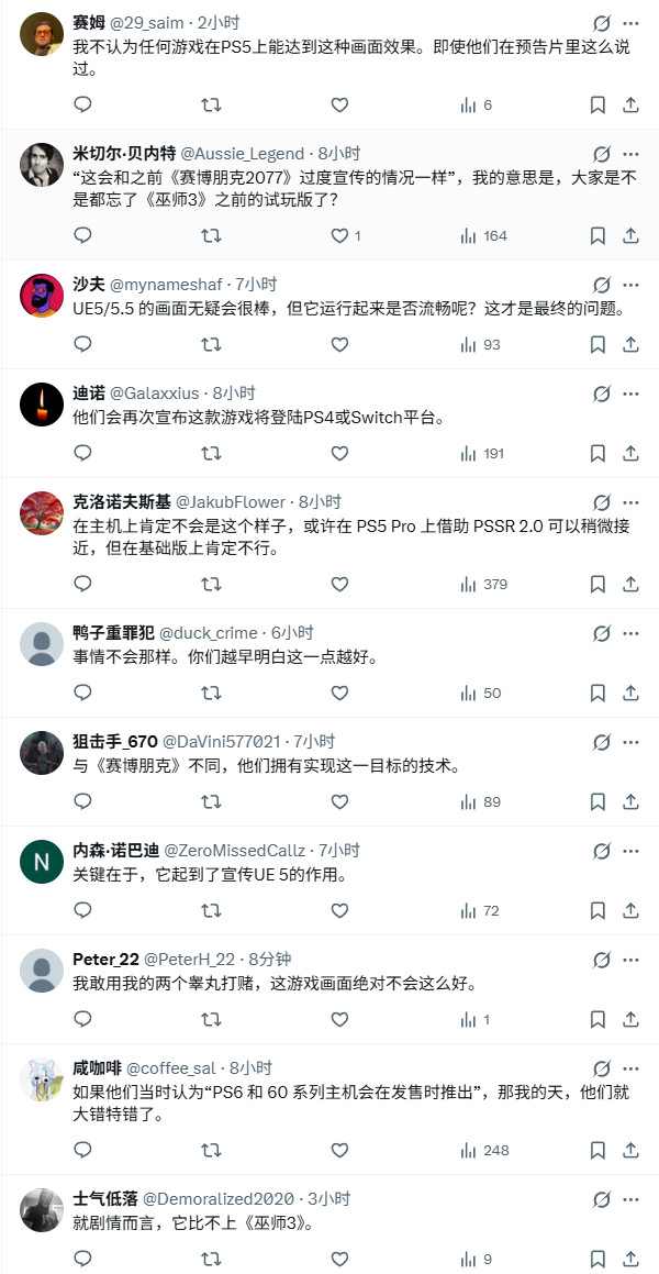 《巫师4》Demo设高预期 若未达标恐遭玩家怒火 《巫师4》Demo设高预期 若未达标恐遭玩家怒火