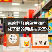 再度翻红的乌兰图雅，成了新的网络抽象圣体（图1）