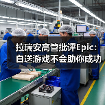 拉瑞安高管批评Epic:白送游戏不会助你成功(图1) 拉瑞安高管批评Epic:白送游戏不会助你成功(图1)