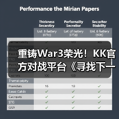 重铸War3荣光！KK官方对战平台《寻找