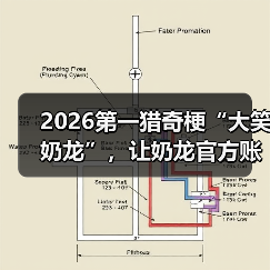 2026第一猎奇梗“大笑奶龙”，让奶龙官