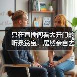 只在直播间看大开门的听泉赏宝，居然亲自去