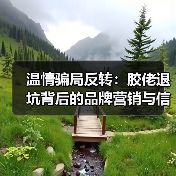温情骗局反转：胶佬退坑背后的品牌营销与信