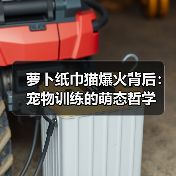 萝卜纸巾猫爆火背后：宠物训练的萌态哲学（图3）