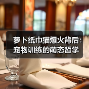 萝卜纸巾猫爆火背后：宠物训练的萌态哲学（图4）