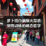 萝卜纸巾猫爆火背后：宠物训练的萌态哲学（图2）