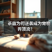 茶菌为何逆袭成为宠物界顶流?(图3) 茶菌为何逆袭成为宠物界顶流?(图3)