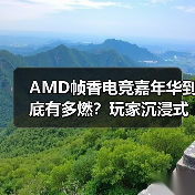 AMD帧香电竞嘉年华到底有多燃？玩家沉浸