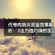 代号肉鸽炎武蛋效果解析:3法力值灼烧伤害如何?(图3) 代号肉鸽炎武蛋效果解析:3法力值灼烧伤害如何?(图3)