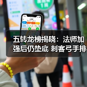 五转龙榜揭晓：法师加强后仍垫底 刺客弓手