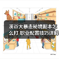 溪谷大暴走秘境副本怎么打 职业配置技巧详