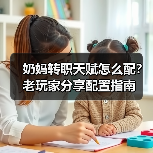 奶妈转职天赋怎么配？老玩家分享配置指南