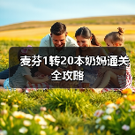 麦芬1转20本奶妈通关全攻略(图3) 麦芬1转20本奶妈通关全攻略(图3)