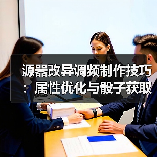 源器改异调频制作技巧:属性优化与骰子获取全解析(图1) 源器改异调频制作技巧:属性优化与骰子获取全解析(图1)