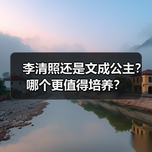 李清照还是文成公主?哪个更值得培养?(图4) 李清照还是文成公主?哪个更值得培养?(图4)