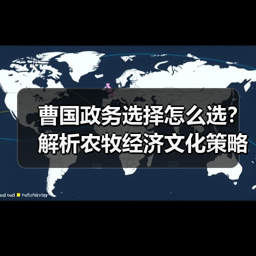 曹国政务选择怎么选?解析农牧经济文化策略(图4) 曹国政务选择怎么选?解析农牧经济文化策略(图4)