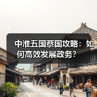 中淮五国蔡国攻略：如何高效发展政务？