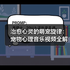 治愈心灵的萌宠旋律:宠物心理音乐视频全解析(图2) 治愈心灵的萌宠旋律:宠物心理音乐视频全解析(图2)