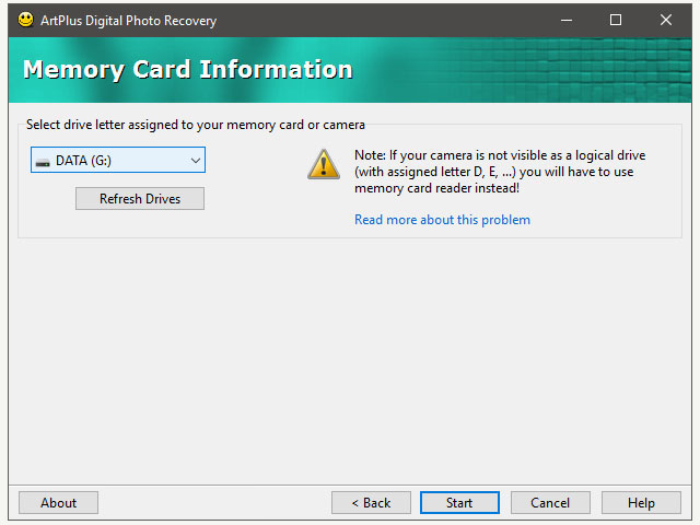 ArtPlus Digital Photo Recovery(照片恢复软件)官方版 v7.3.9.236