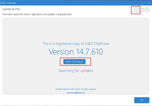 O&O DiskErase磁盘清理工具 v14.7.610