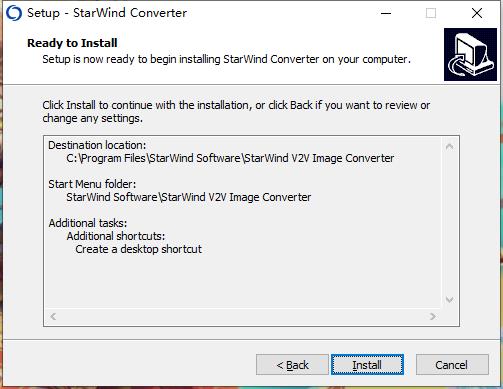 StarWind V2V Converter(虚拟磁盘转换工具) v9.0官方版