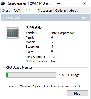 RamCleaner(内存优化整理软件) v7.2官方版