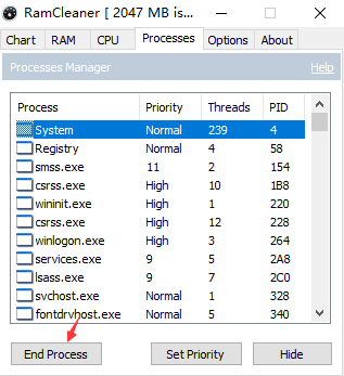 RamCleaner(内存优化整理软件) v7.2官方版