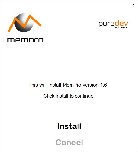 Puredev MemPro官方版(内存分析工具) v1.6.3.0官方版